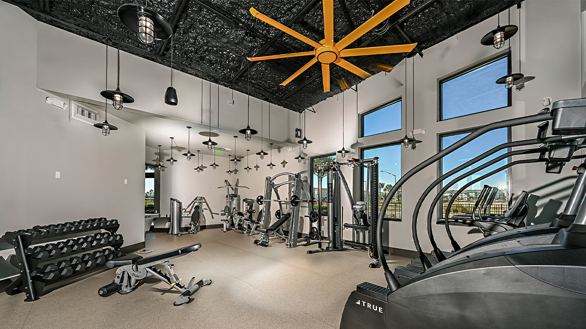 Fitness Center, space overview